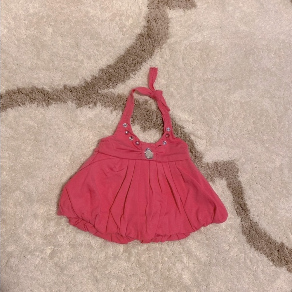 SOLD!!     BUILD-A-BEAR Pink Dress
